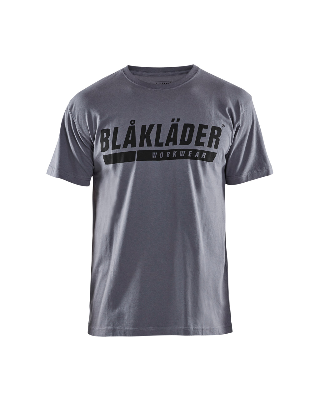 Short Sleeve Branded T-Shirt - Grey