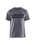 Short Sleeve Branded T-Shirt - Grey