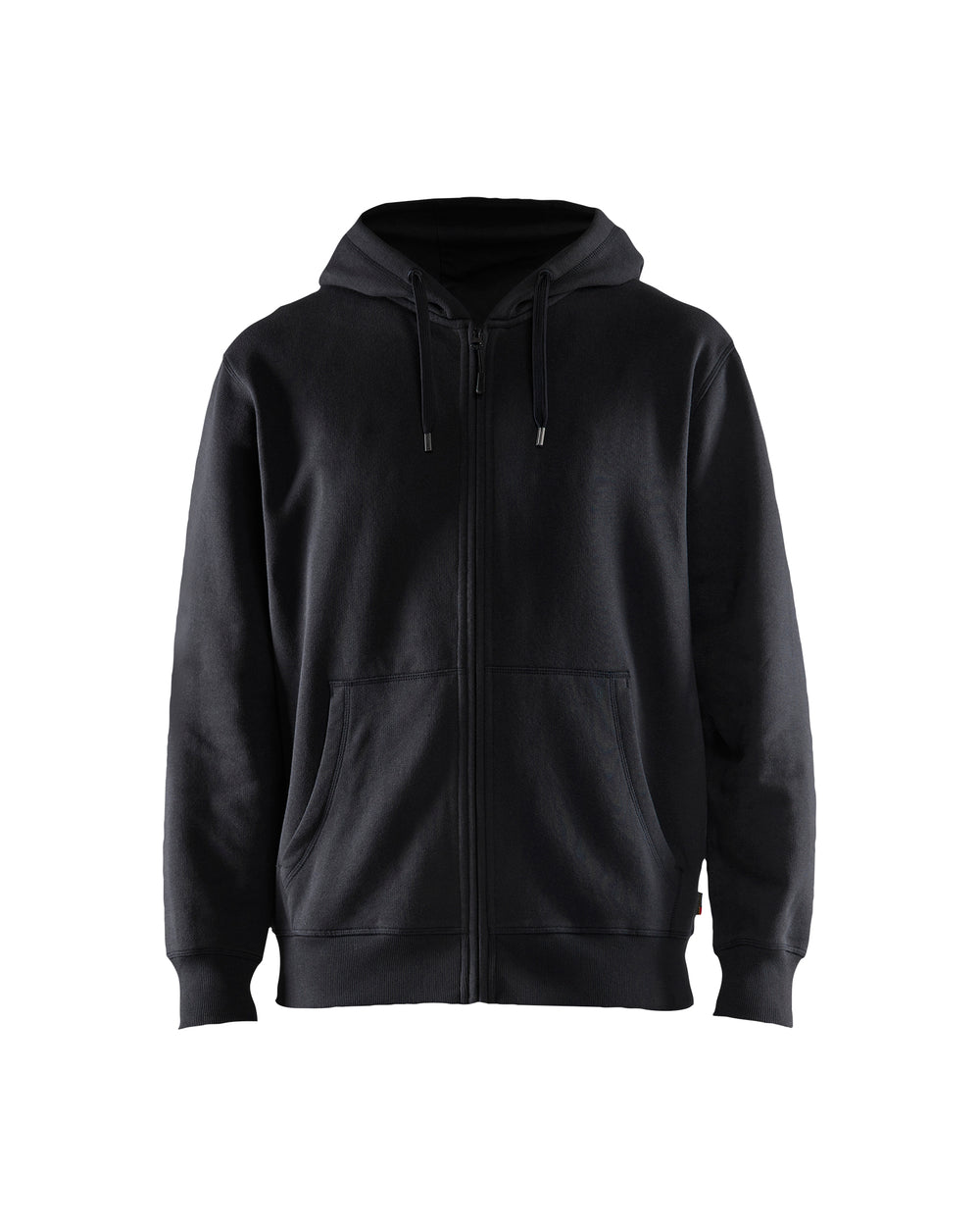Hooded Zip-up Sweatshirt - Black