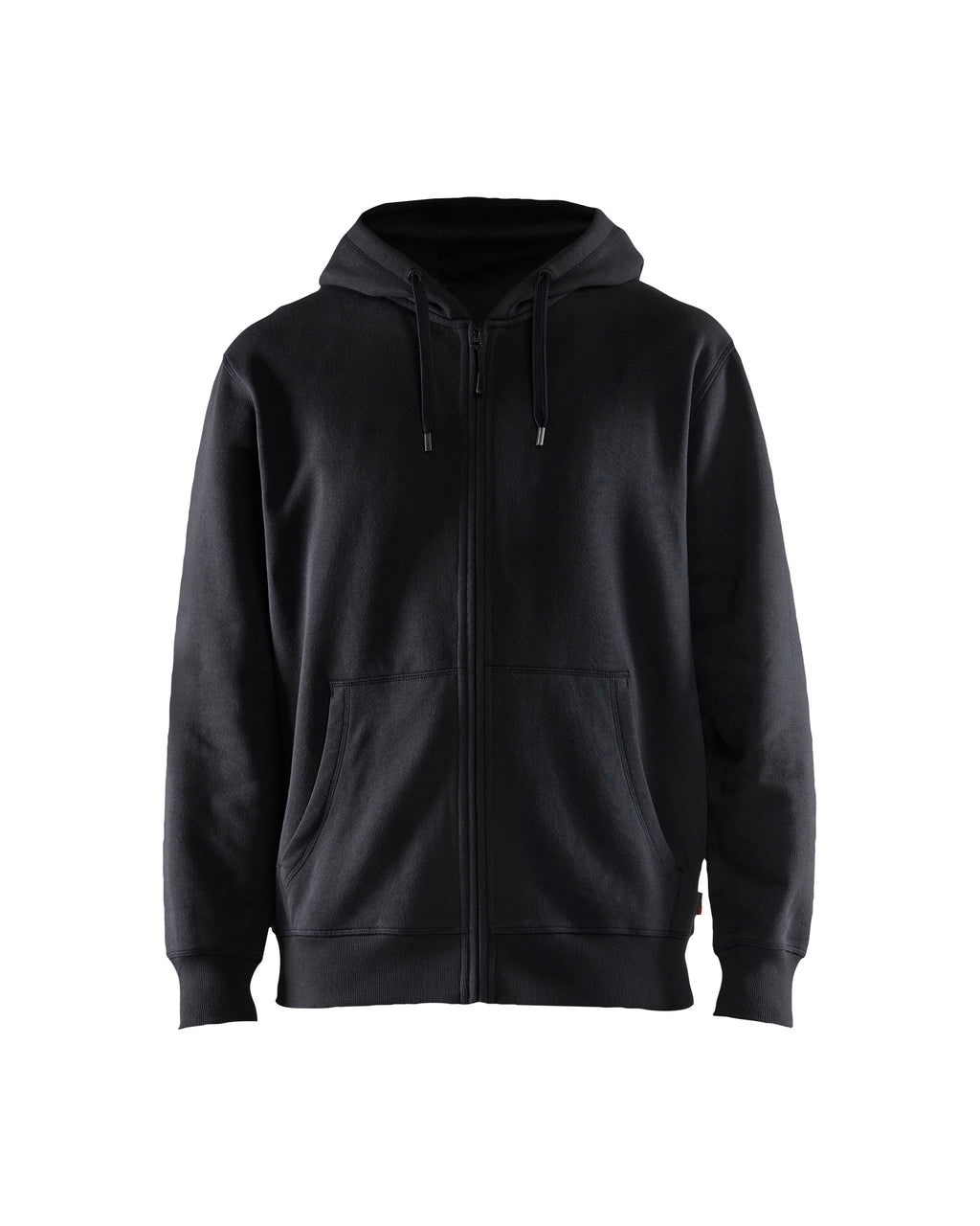Hooded Zip-up Sweatshirt - Black