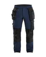 4-Way stretch Work Pants - Dark navy/Black