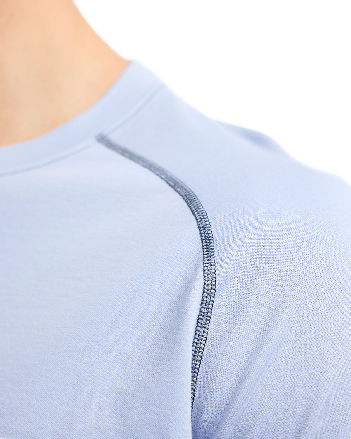 Flame Resistant Long Sleeve T-Shirt - Light blue