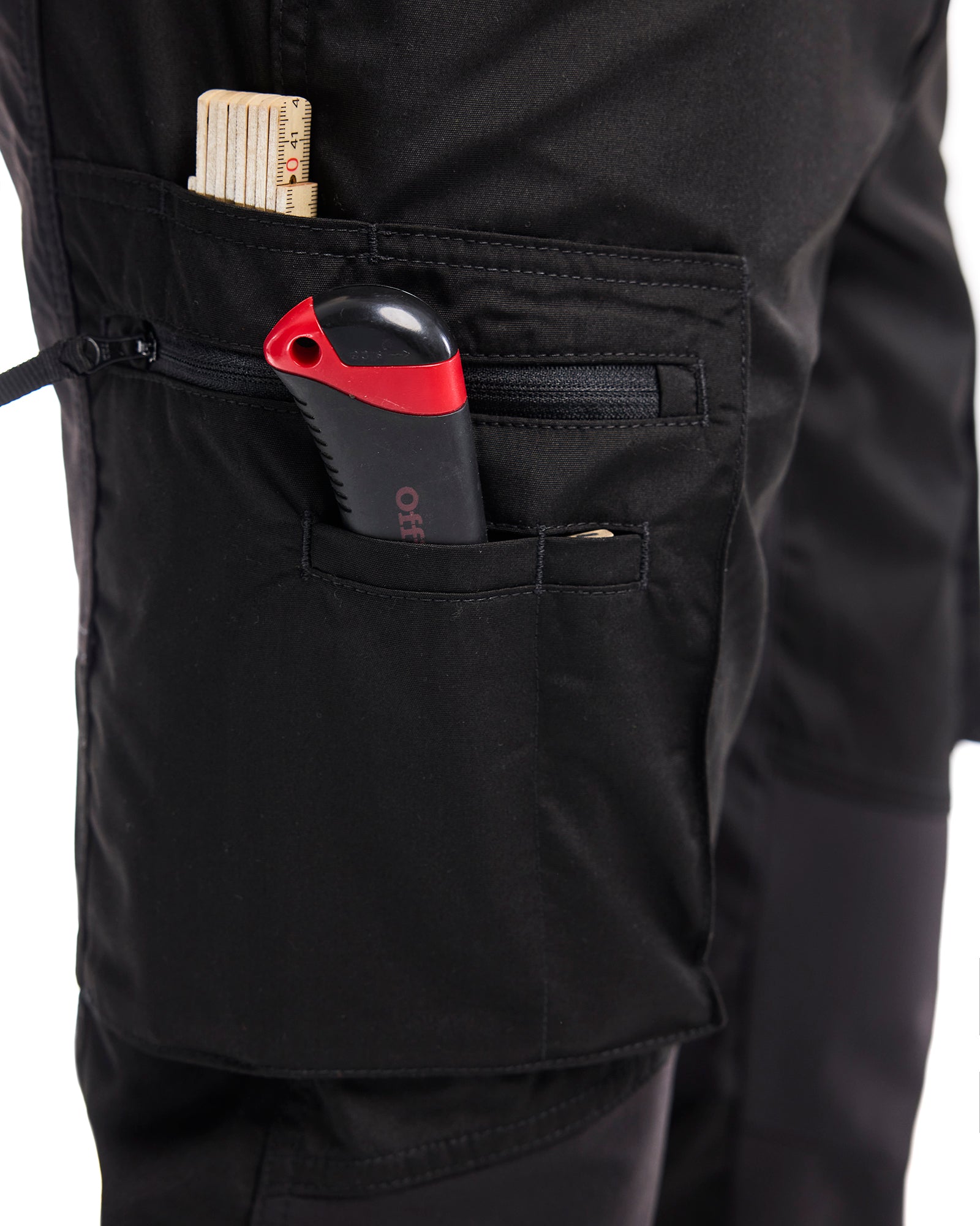 Service Pants with Stretch - Black