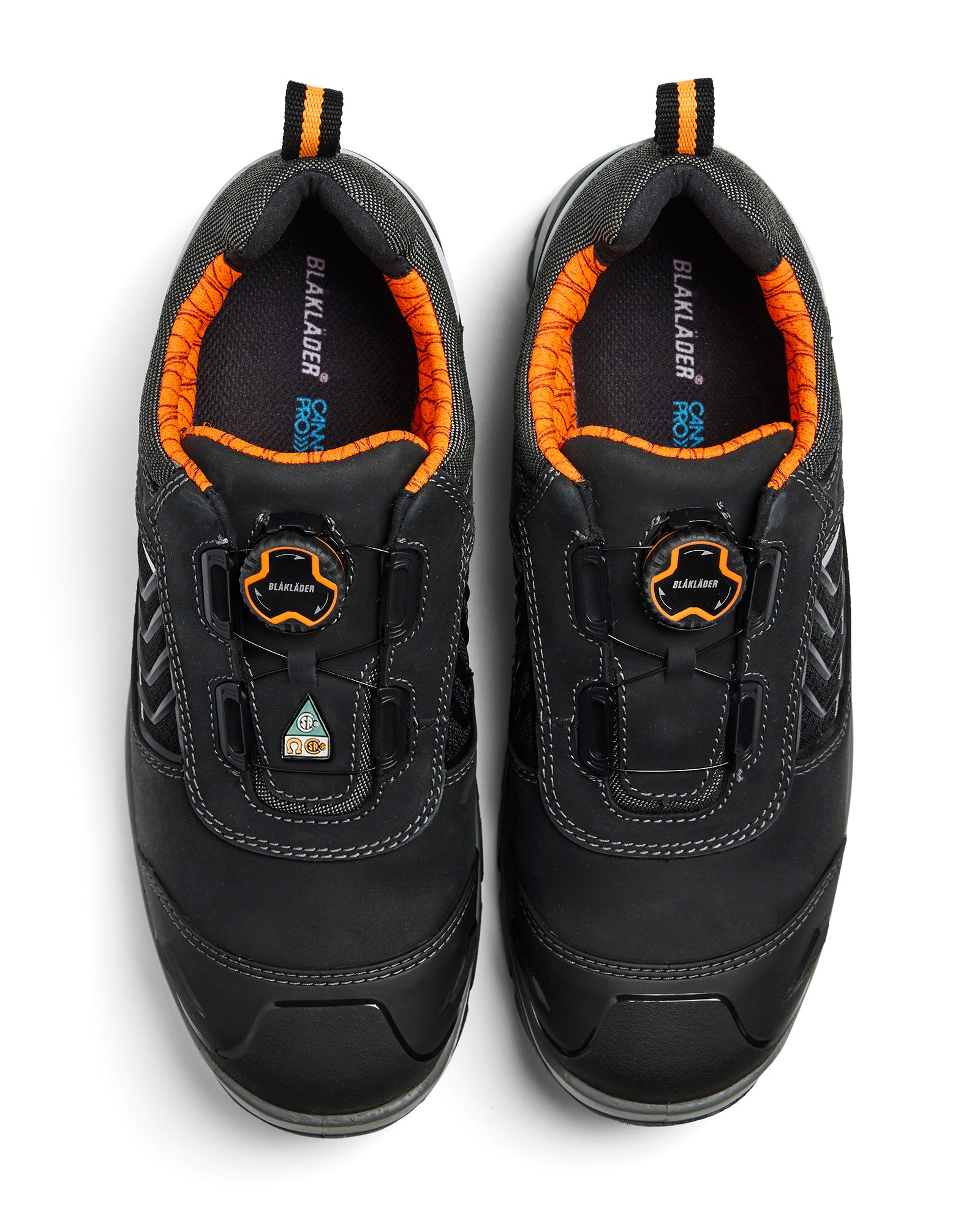 Elite Safety Shoe - Vented - Black