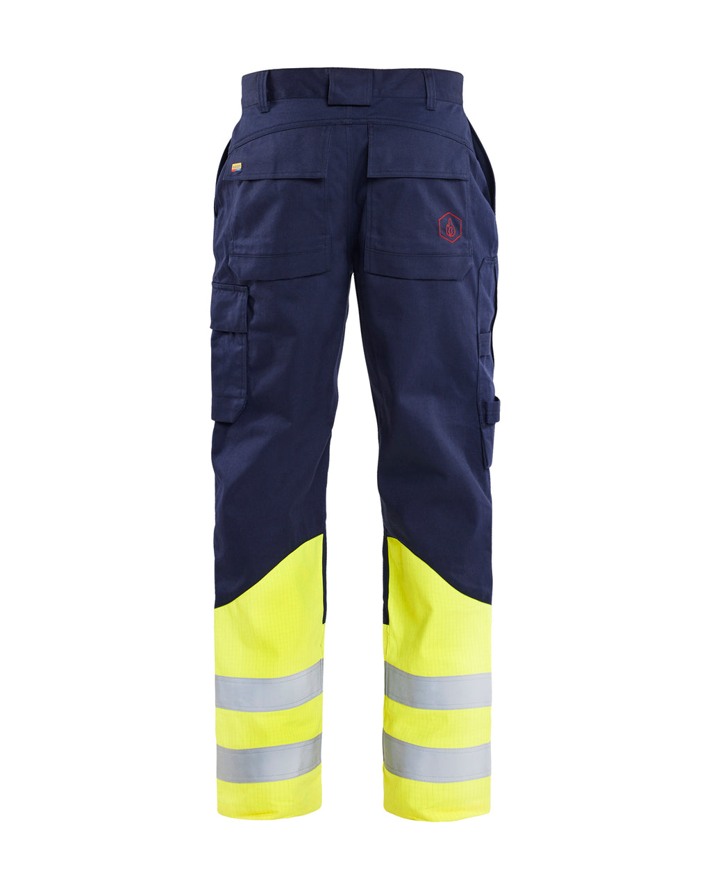 FR VISIBILITY PANT - Navy blue/Yellow Hi-viz