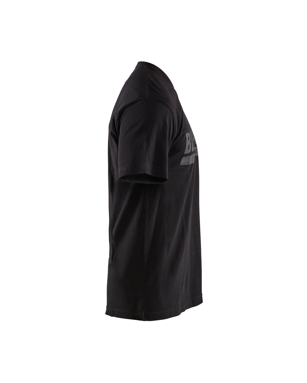 Short Sleeve Branded T-Shirt - Black