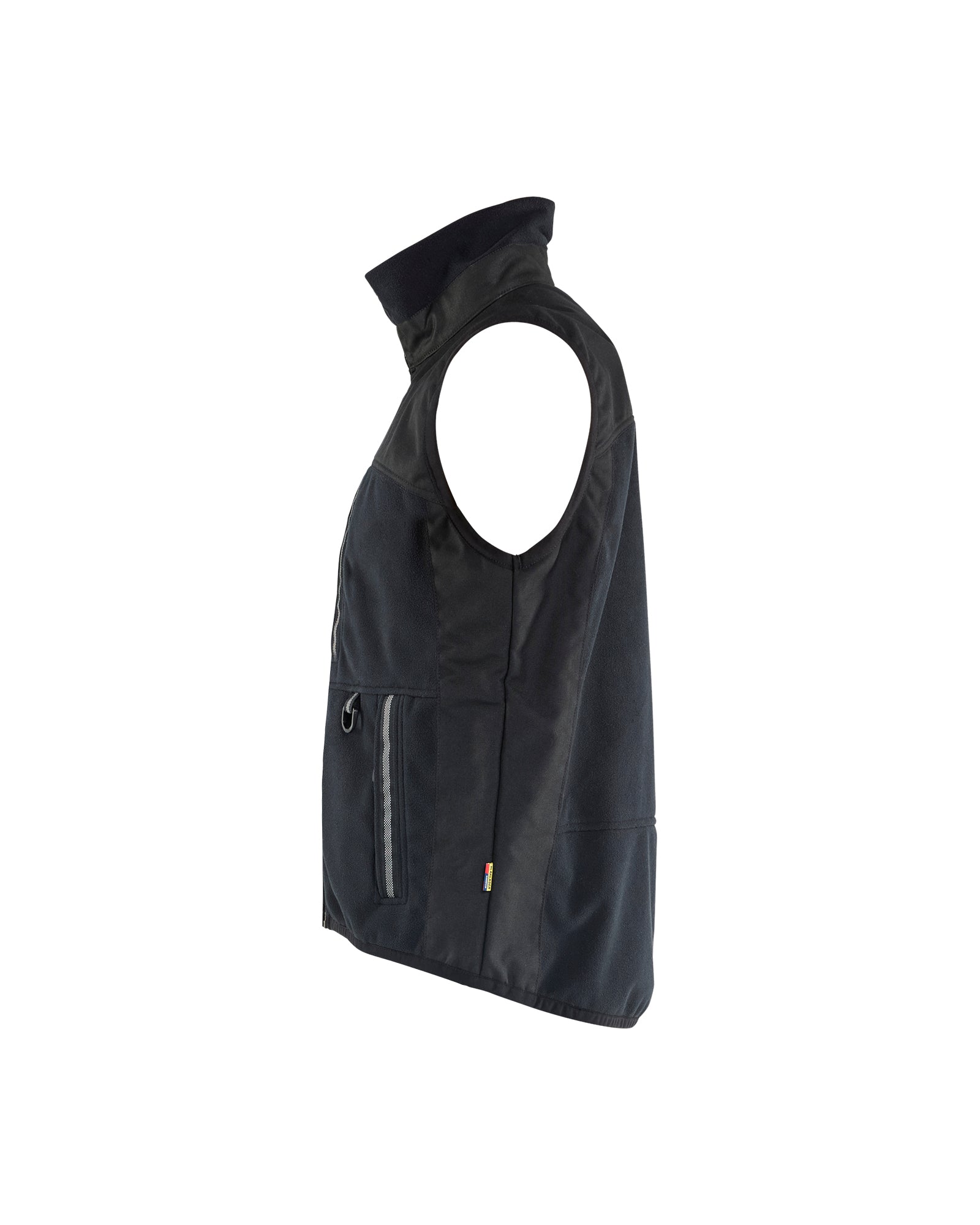 Two Fisted Fleece Vest - Black
