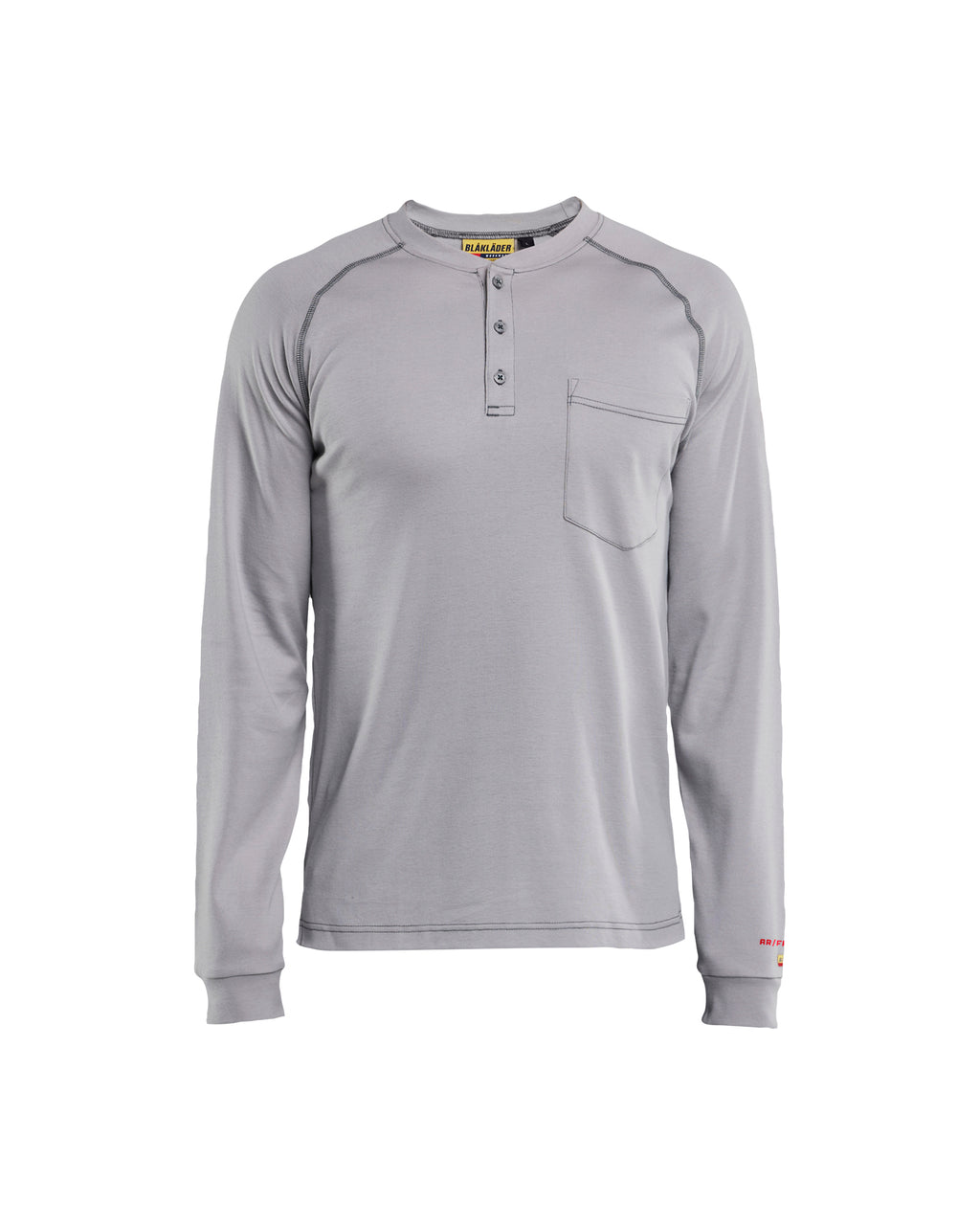 Flame Resistant Henley - Light grey
