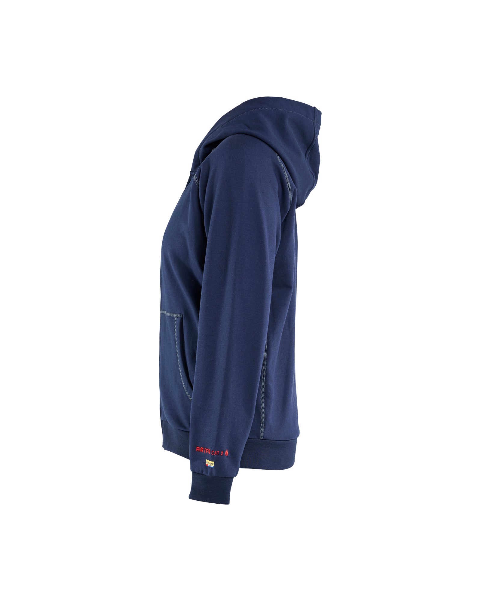 Women's FR Zip Hooded Jacket - Navy blue