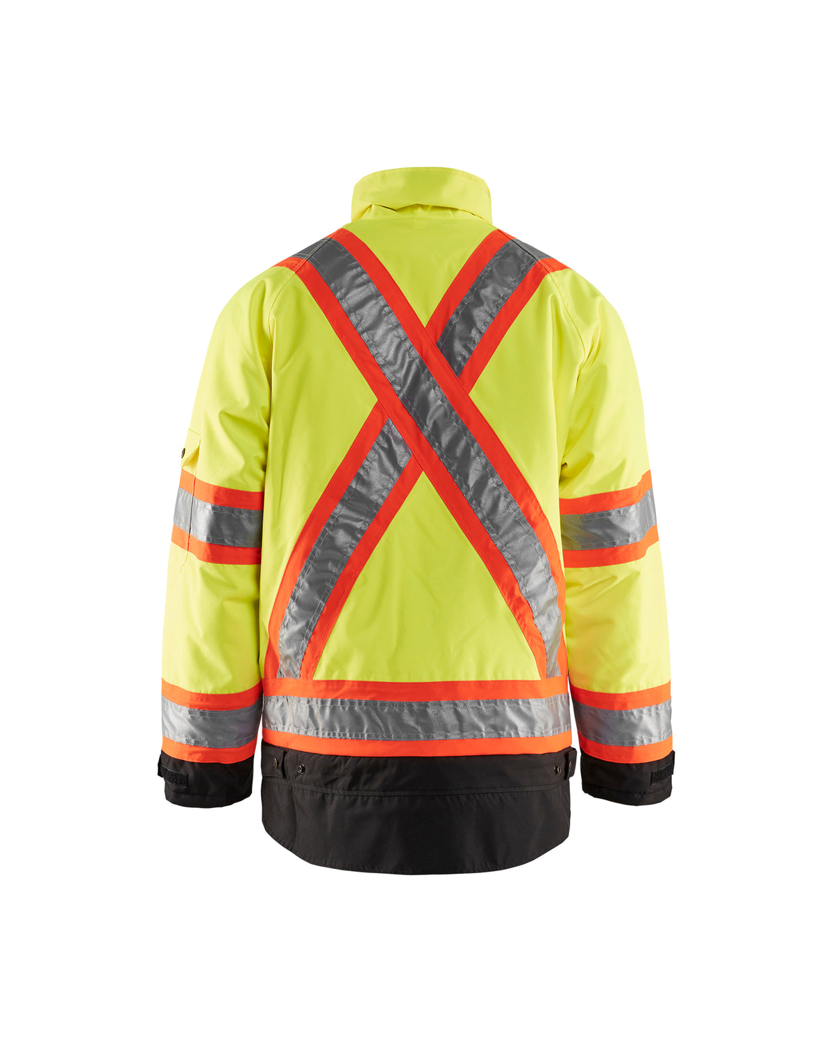 Hi-Vis Winter CSA Bomber Jacket - Hi-Vis Yellow / Black