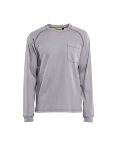Flame Resistant Long Sleeve T-Shirt - Light grey