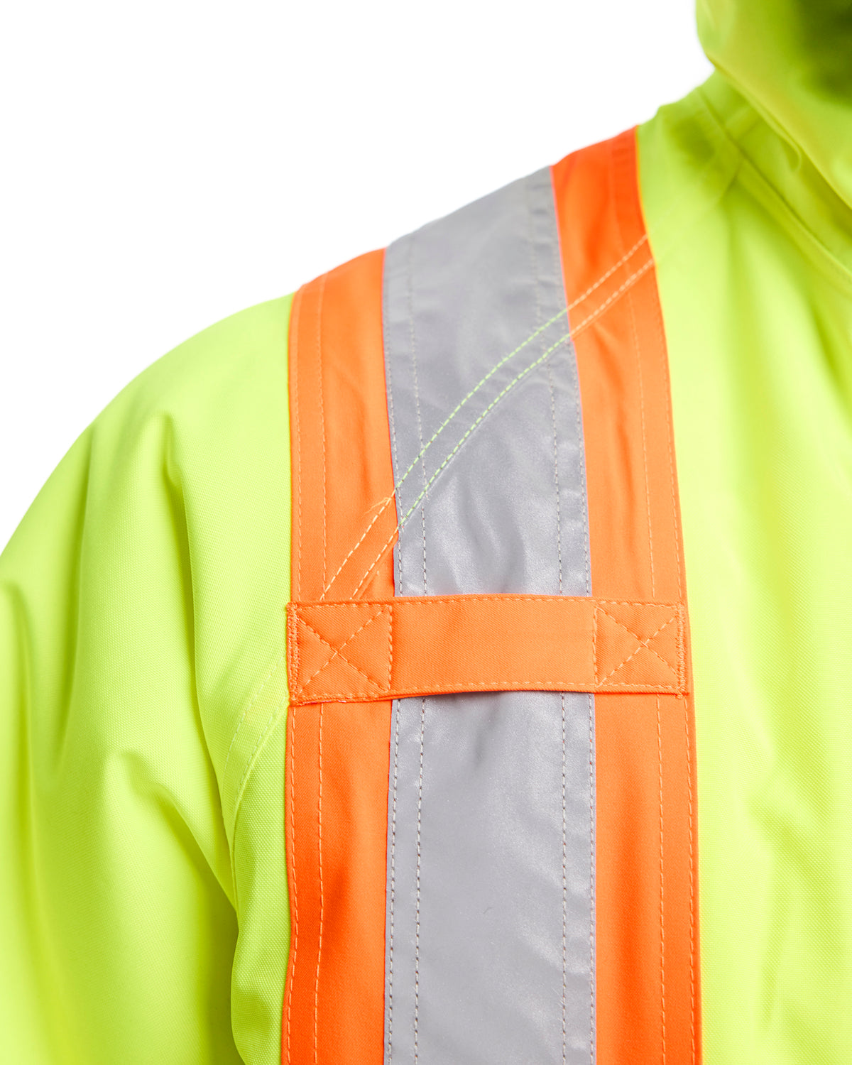 Hi-Vis Winter CSA Bomber Jacket - Yellow Hi-viz/Black