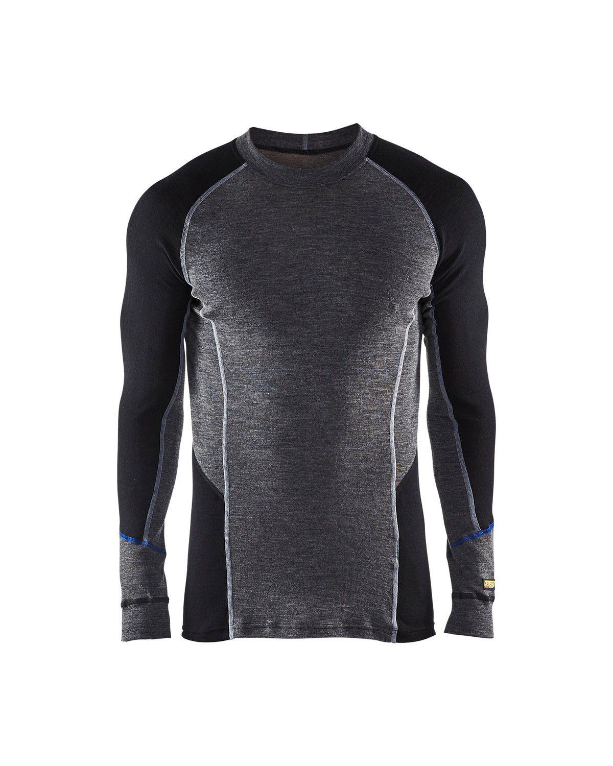 WARM Base Layer - Top - Grey/Black