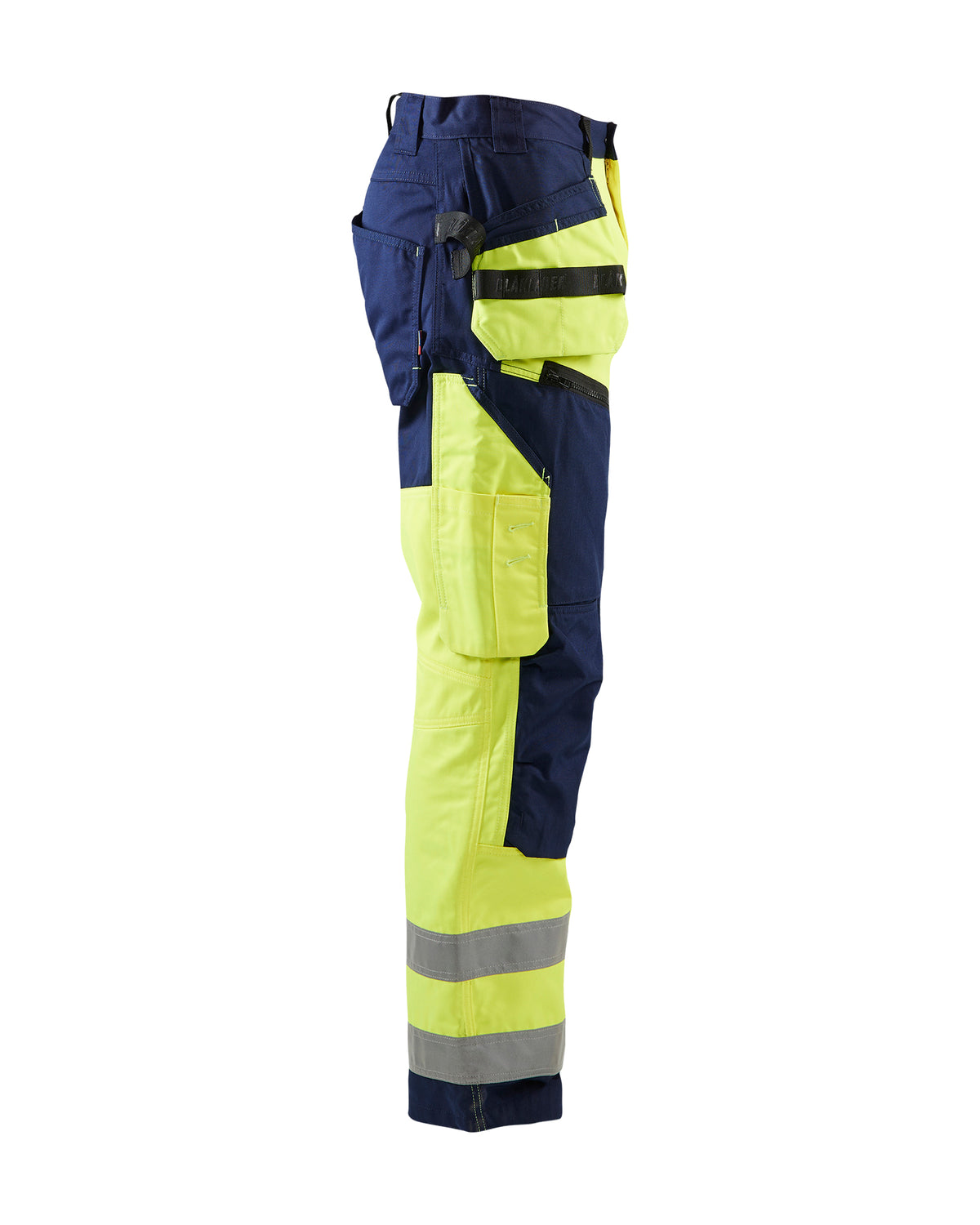 Hi-Vis X1600 Max Pants - Yellow Hi-viz/Navy blue