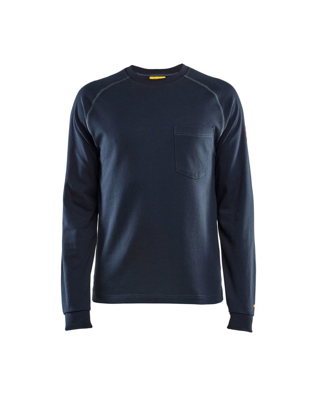 Flame Resistant Long Sleeve T-Shirt - Navy blue