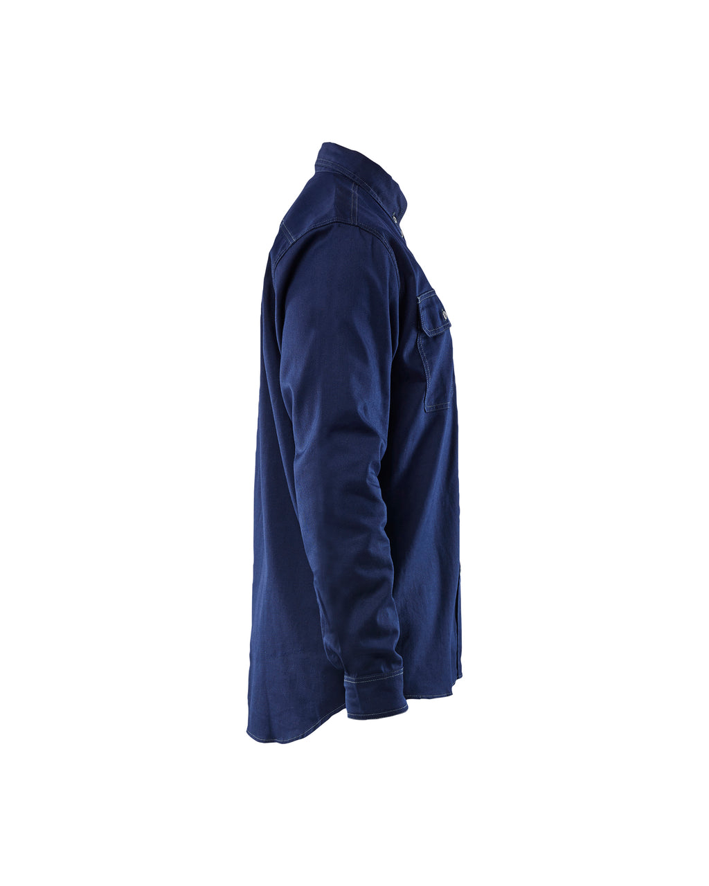 Flame Resistant Button-Up Shirt - Navy blue