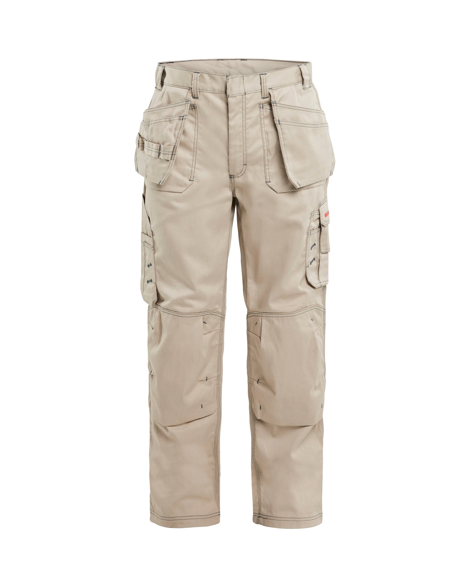 HI-VIS X1600 WORK PANTS - Yellow Hi-viz/Navy blue – Blåkläder
