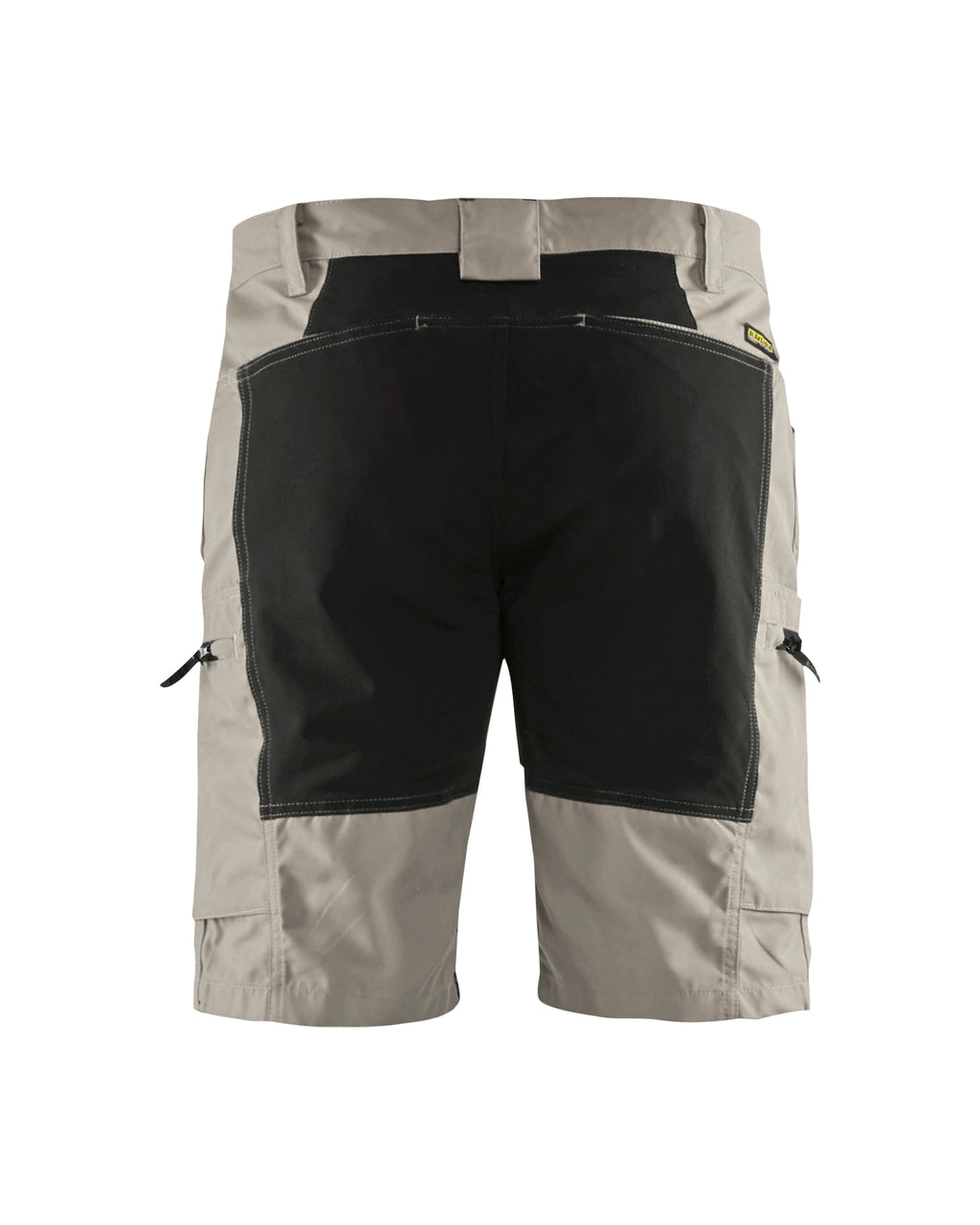 Service Shorts With Stretch - Stone/Black
