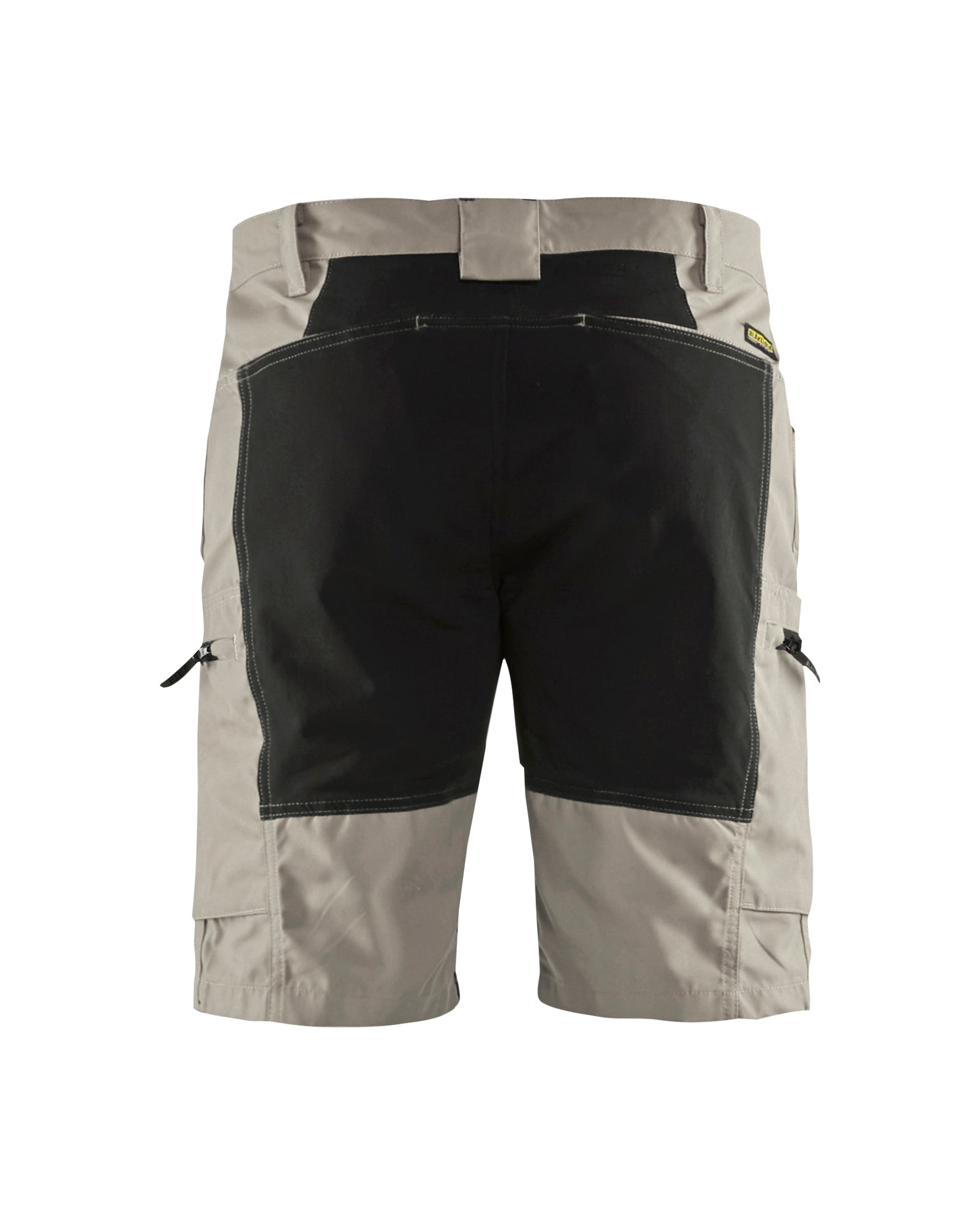 Service Shorts With Stretch - Stone/Black