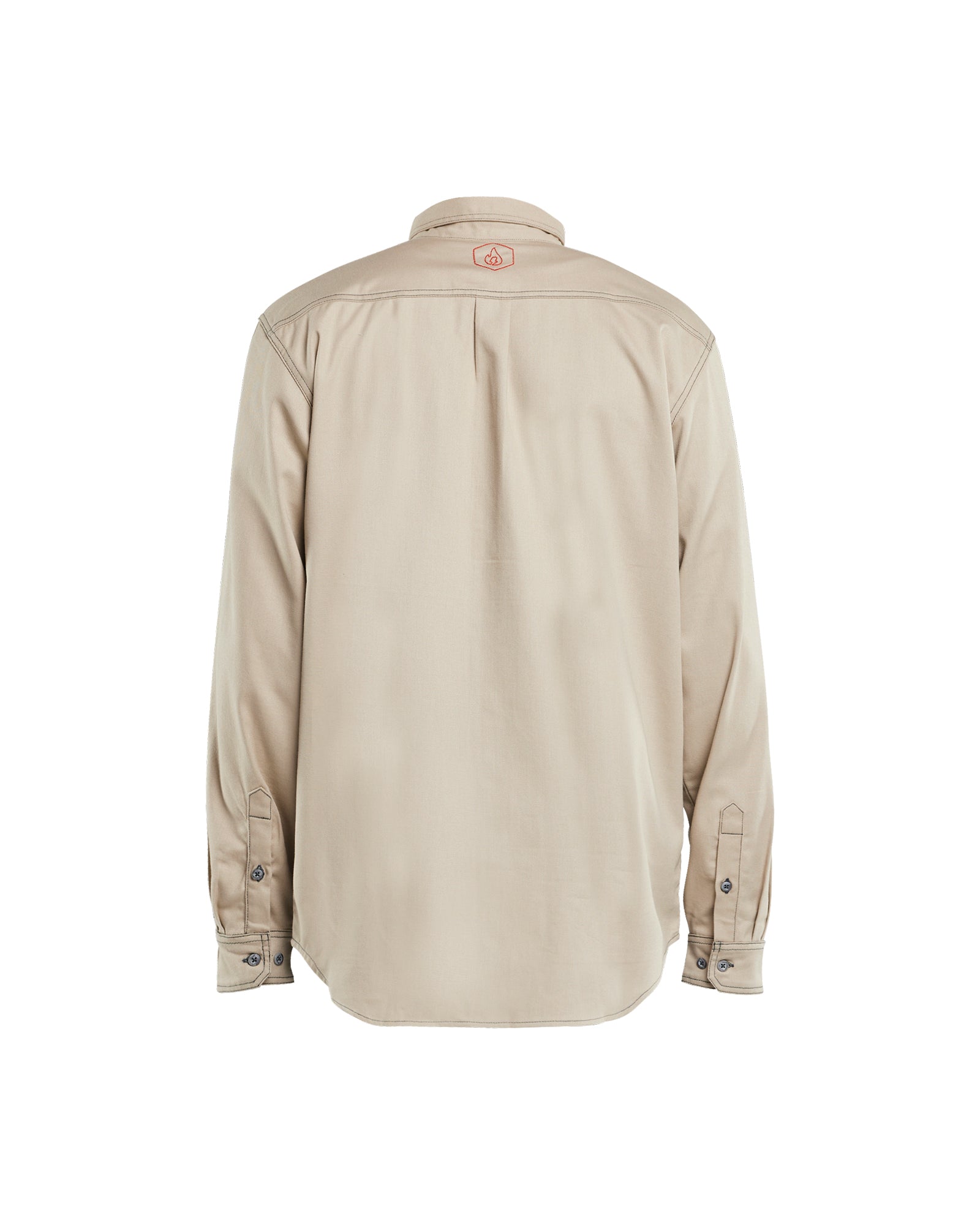 Flame Resistant Button-Up Shirt - Stone