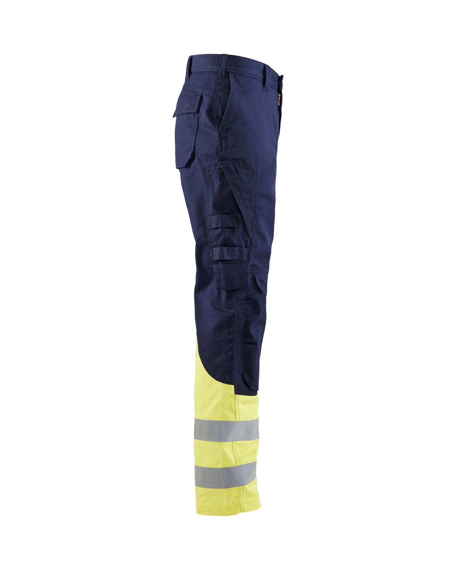 FR VISIBILITY PANT - Navy blue/Yellow Hi-viz