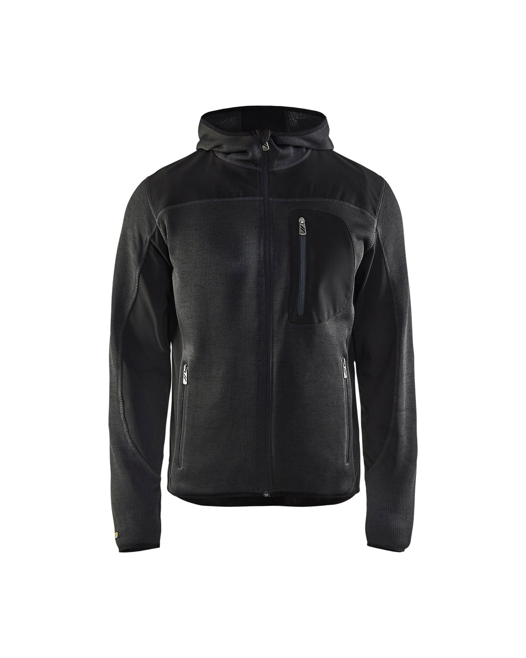 Knitted Jacket - Dark Gray/Black