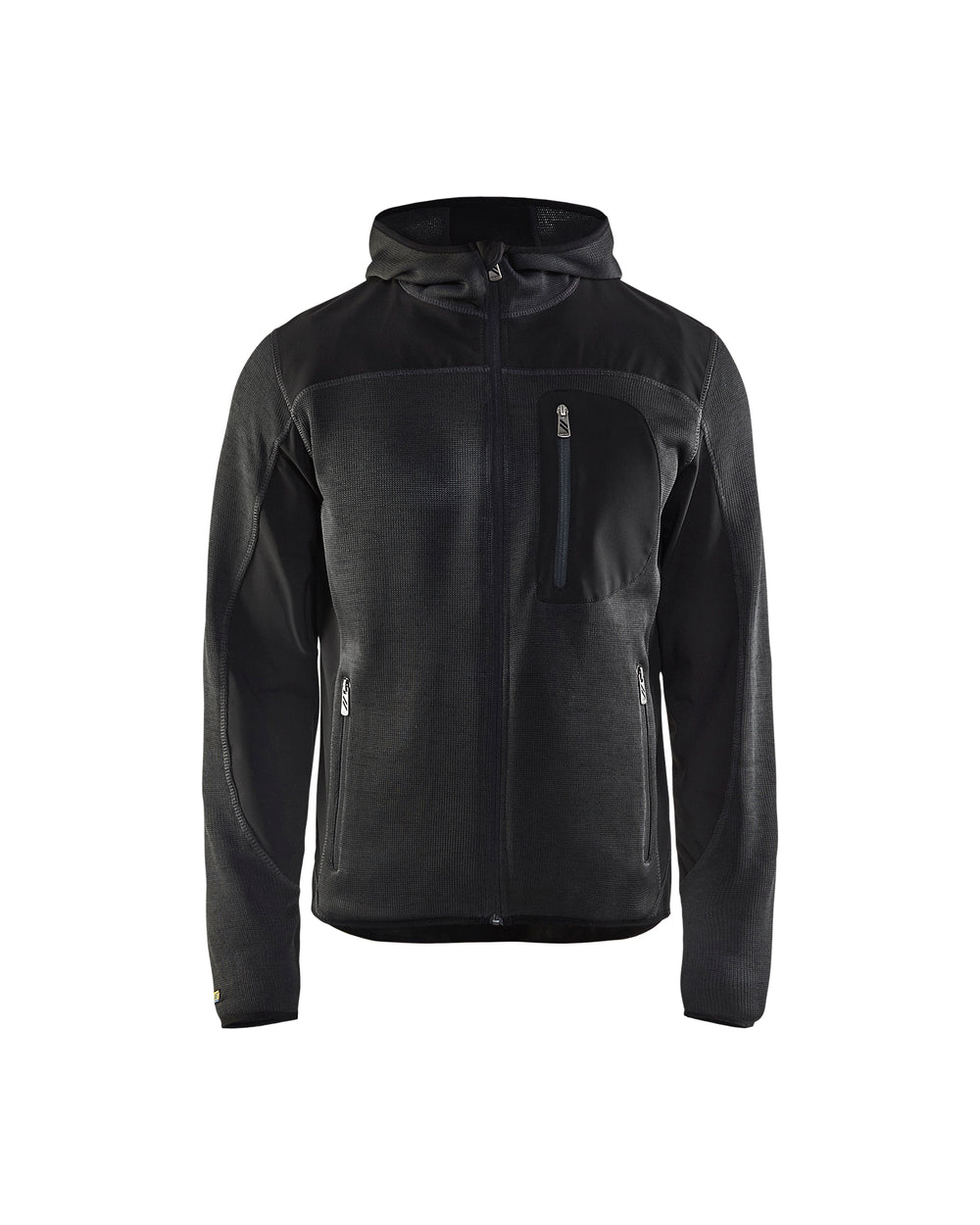 Knitted Jacket - Dark Gray/Black