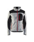 Knitted Jacket - Grey melange/Black
