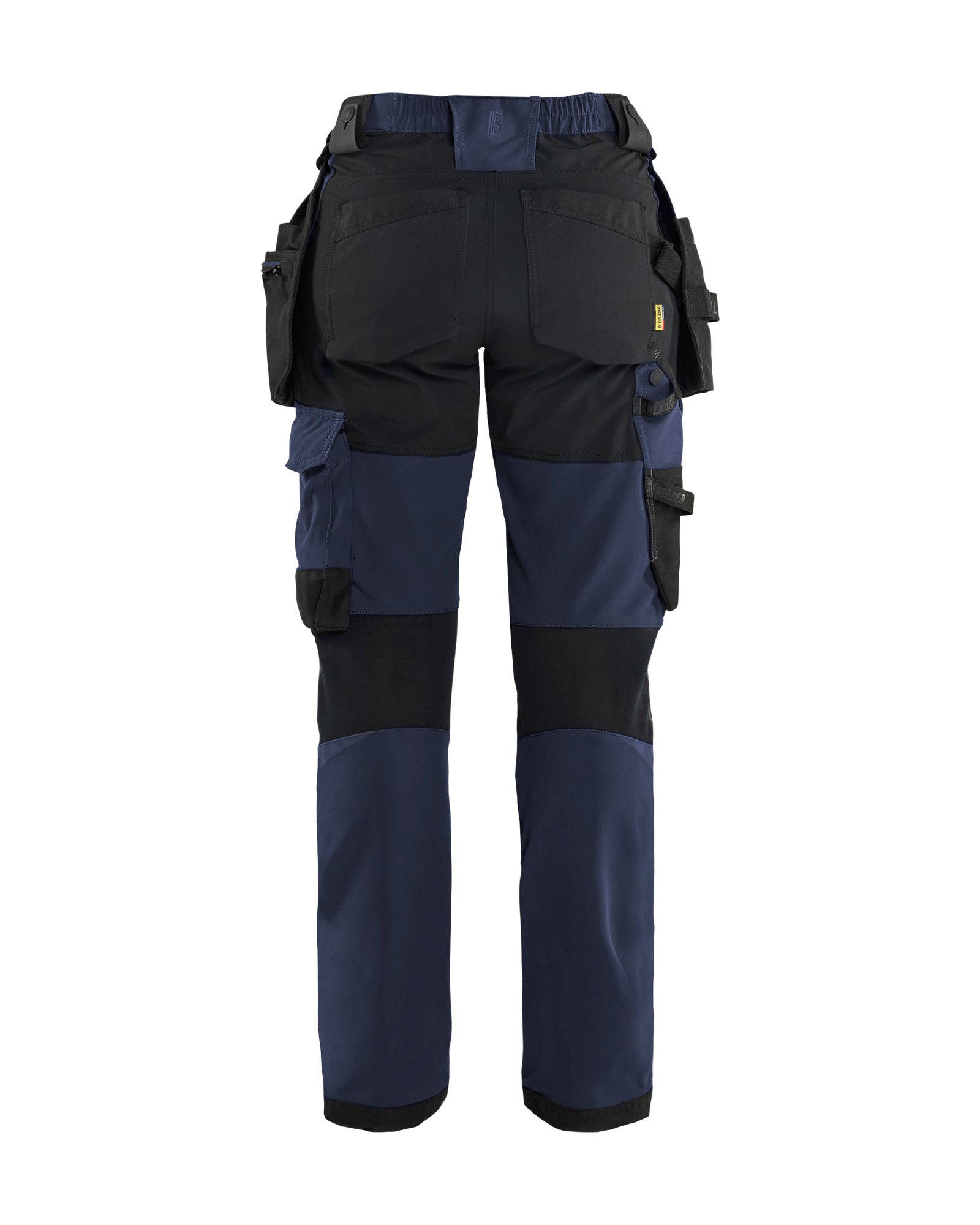 Women's 4-Way Stretch Work Pants - Dark navy/Black