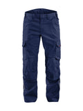 FR Stretch Pants With Kneepads - Navy blue
