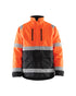 Hi-Vis Winter Bomber Jacket - Hi-Vis Orange / Black