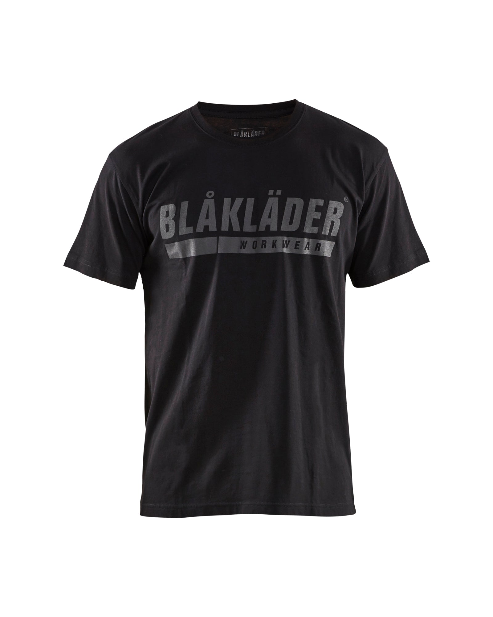 Short Sleeve Branded T-Shirt - Black