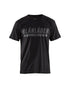 Short Sleeve Branded T-Shirt - Black