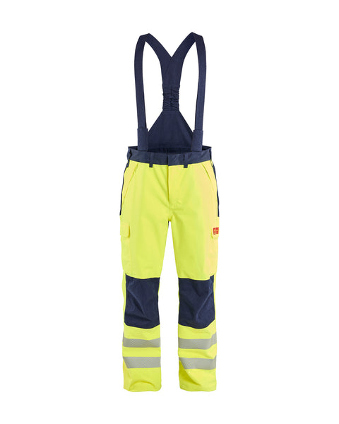 トライアルセット・サンプル Yeltsin Multinorm Shell Pant - Yellow Hi-viz/Navy blue – Blåkläder