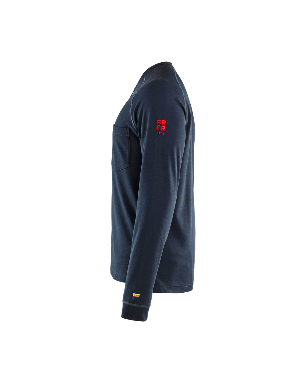 Flame Resistant Henley - Navy blue