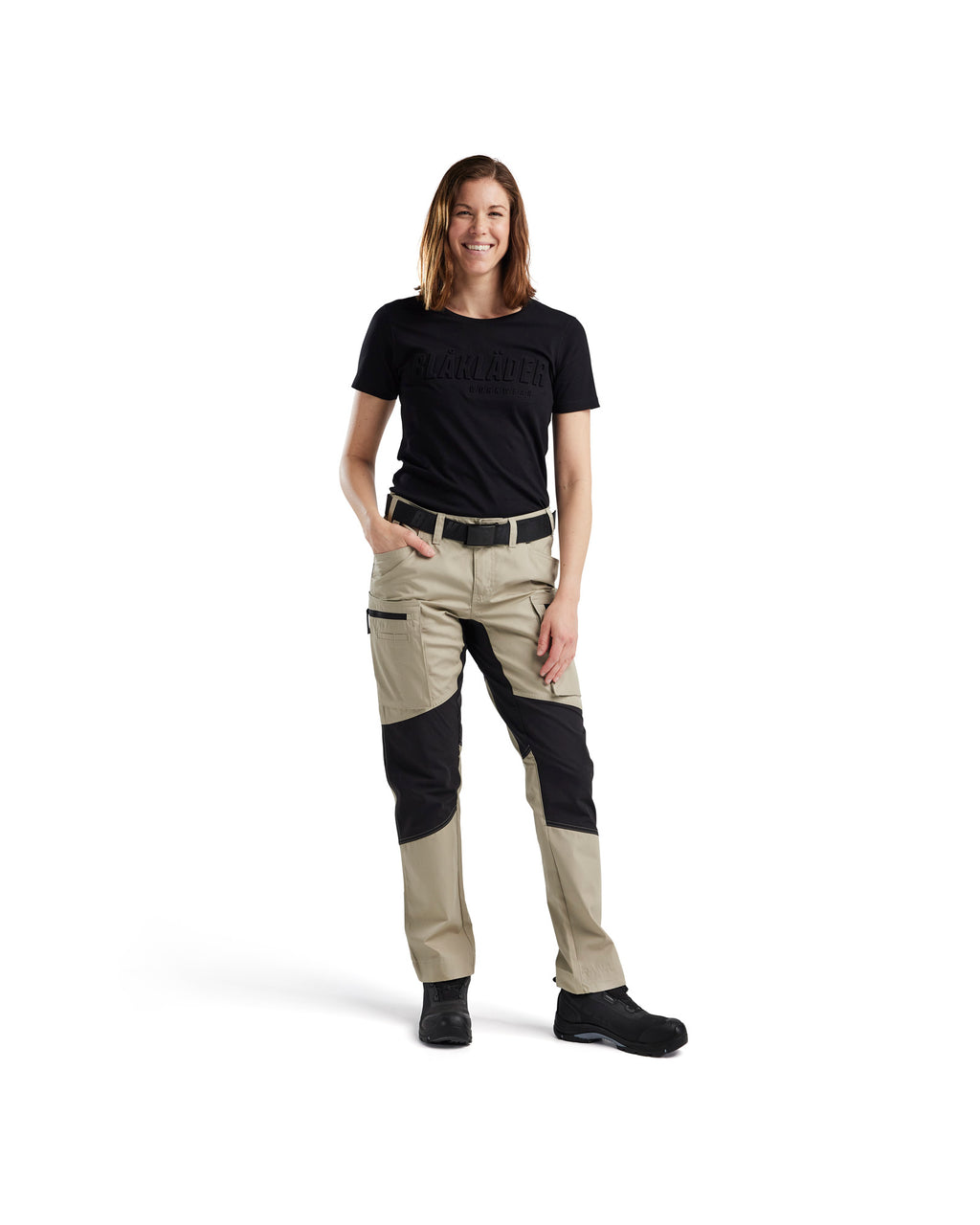 Women's Stratus Lite Stretch Pants - Stone/Black
