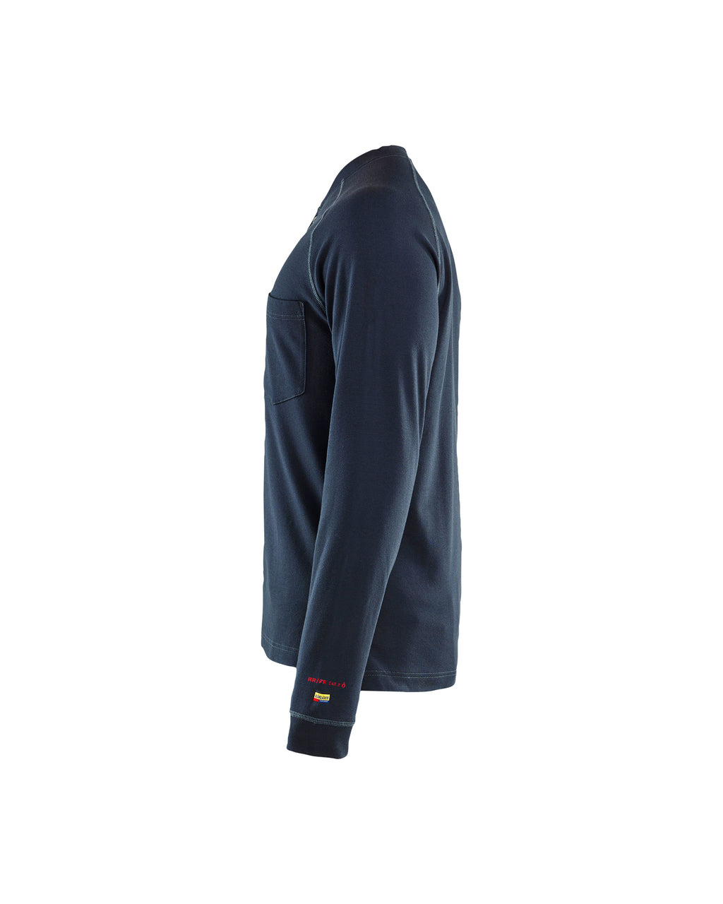 Flame Resistant Henley - Navy blue