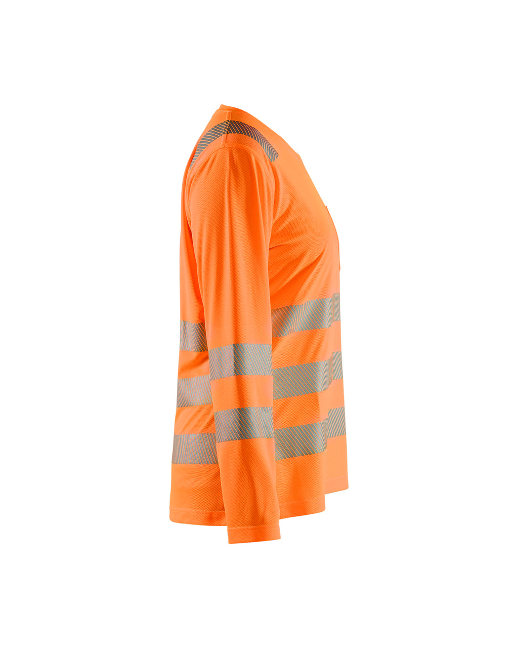 Women's Hi-Vis Long Sleeve Pocket T-Shirt - Orange
