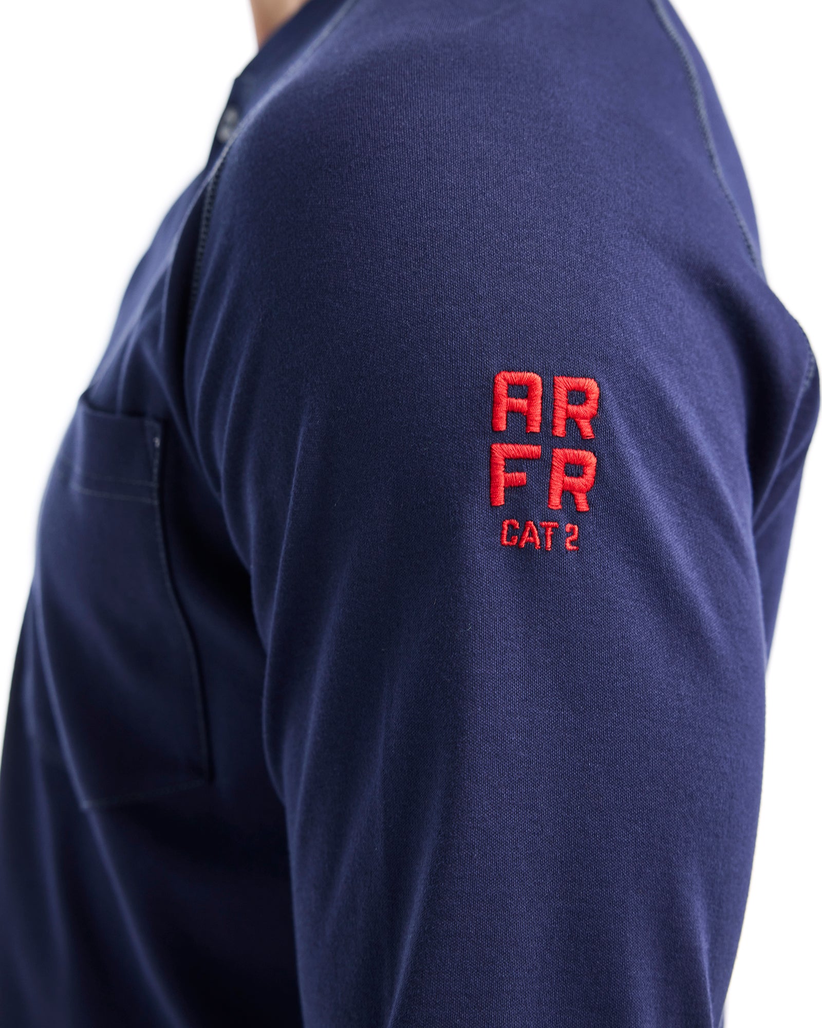 FR Light Henley (9.1cal) - Navy blue