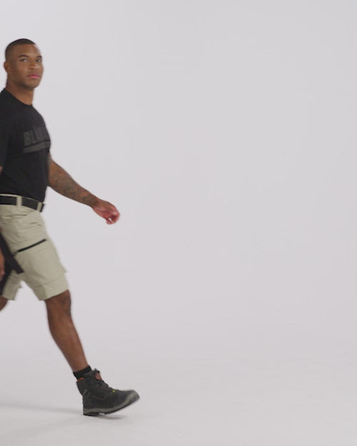 Service Shorts With Stretch - Dark navy/Black